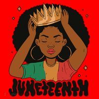 Juneteenth Queen Female Santa Hat thumb 1