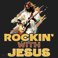 Jesus Rock And Roll Jesus Is King Meme Beanie thumb 2