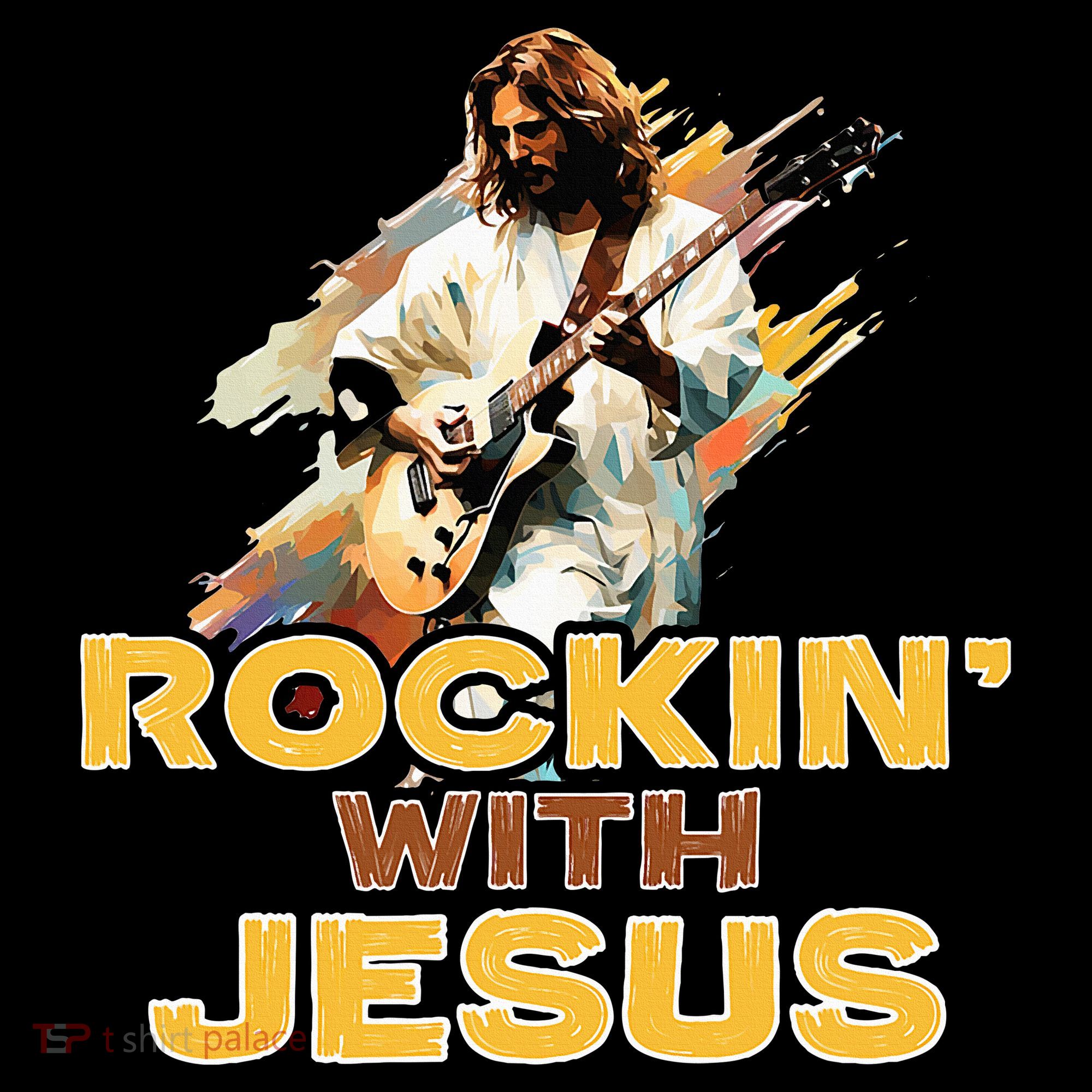 Jesus Rock And Roll Jesus Is King Meme Women's Hoodie
