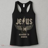 Jesus Rock And Roll Christian Music Worship Women's Tank Top thumb 3