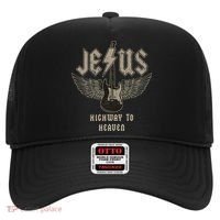 Jesus Rock And Roll Christian Music Worship Hat thumb 0