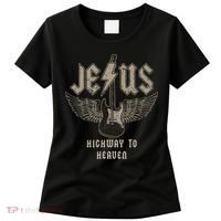 Jesus Rock And Roll Christian Music Worship Women's T-Shirt thumb 0
