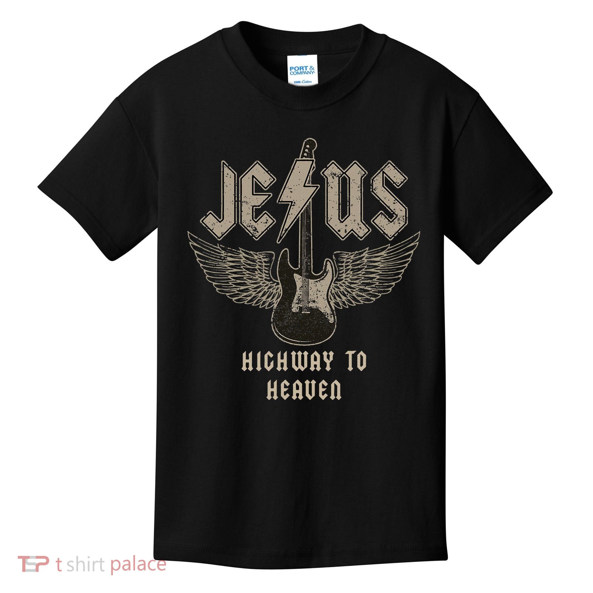 Jesus Rock And Roll Christian Music Worship Kids T-Shirt