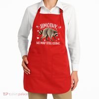 Jimothy Raccoon Adventure No Map Still Going Apron thumb 2