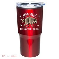 Jimothy Raccoon Adventure No Map Still Going Tumbler thumb 0