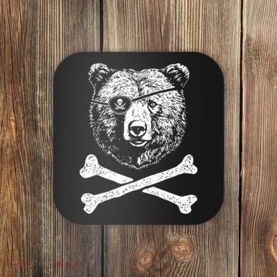 Jolly Roger Bear Coaster