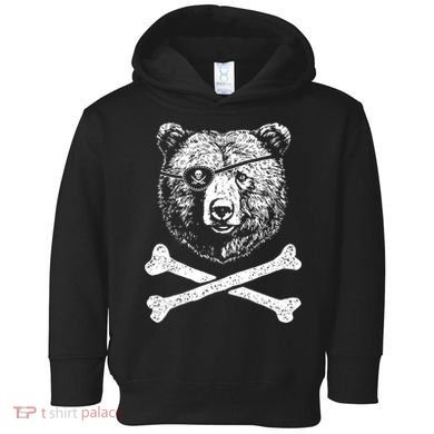 Jolly Roger Bear Toddler Hoodie