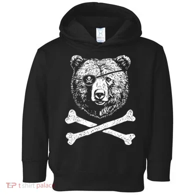 Jolly Roger Bear Toddler Hoodie