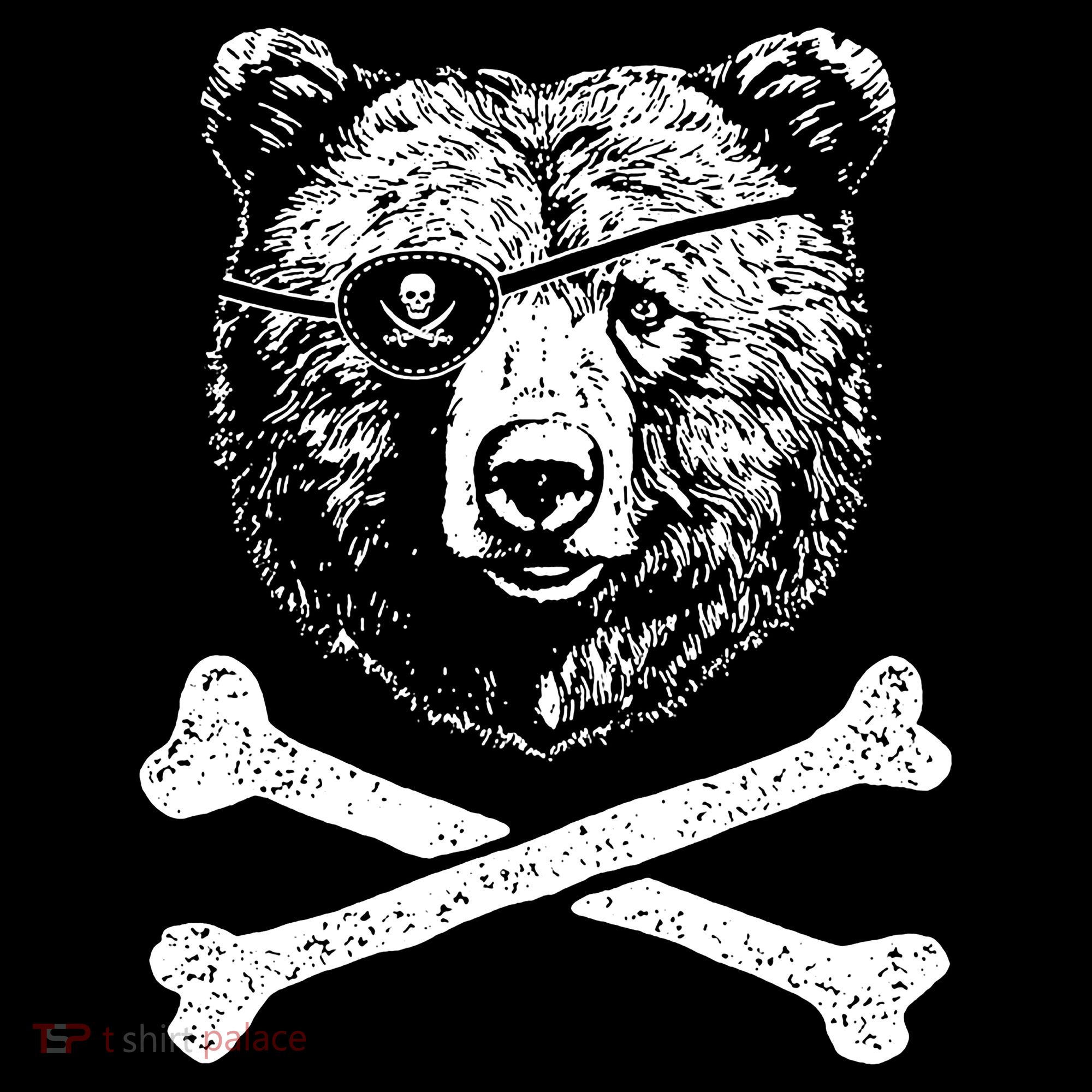 Jolly Roger Bear Toddler Hoodie