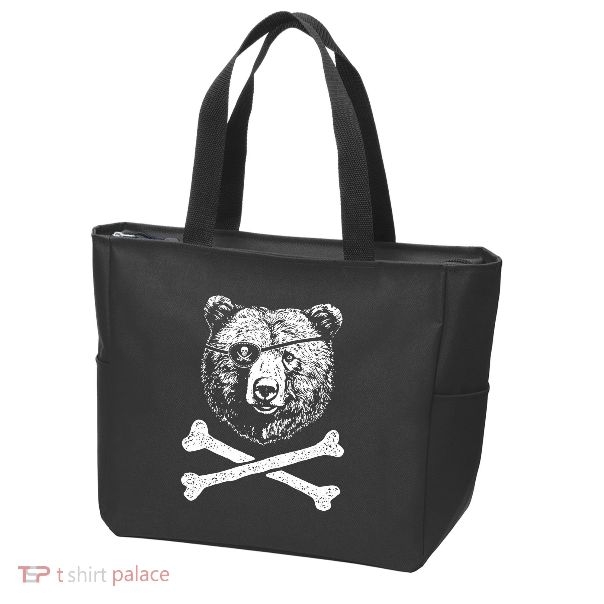 Jolly Roger Bear Tote Bag