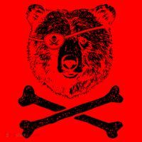 Jolly Roger Bear Santa Hat thumb 1