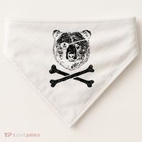 Jolly Roger Bear USA-Made Doggie Bandana thumb 0