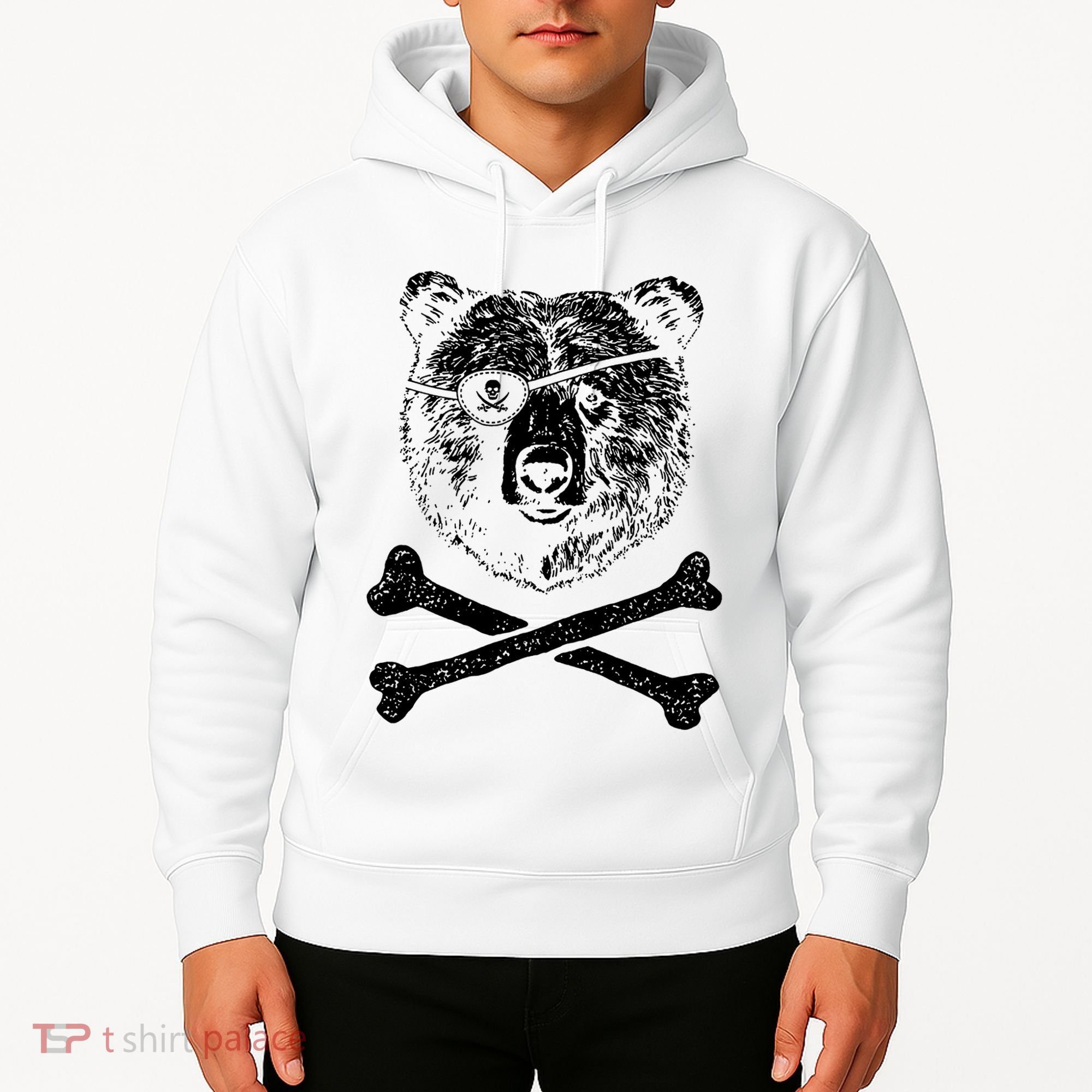 Jolly Roger Bear Hoodie