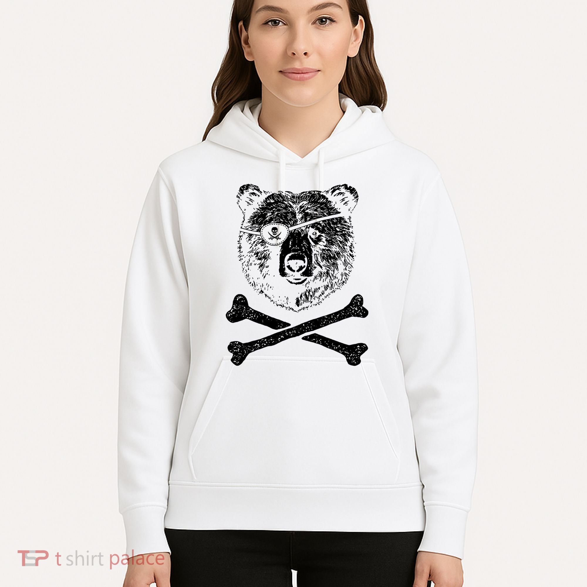 Jolly Roger Bear Hoodie