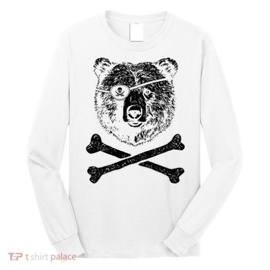 Jolly Roger Bear Long Sleeve Shirt