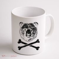 Jolly Roger Bear Coffee Mug thumb 1