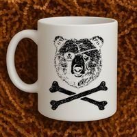 Jolly Roger Bear Coffee Mug thumb 2