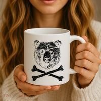 Jolly Roger Bear Coffee Mug thumb 3
