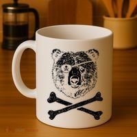 Jolly Roger Bear Coffee Mug thumb 4