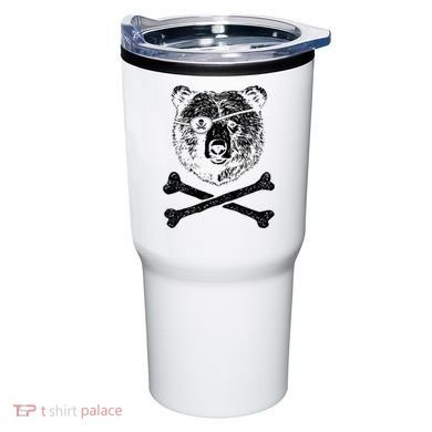 Jolly Roger Bear Tumbler