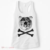 Jolly Roger Bear Women's Tank Top thumb 0