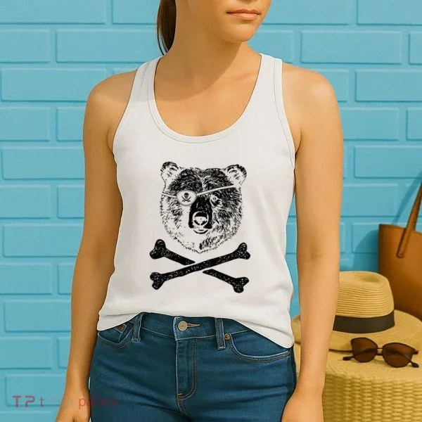 Jolly Roger Bear Women's Tank Top