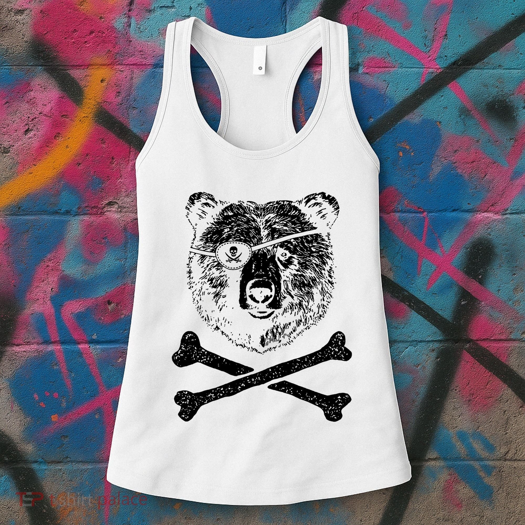 Jolly Roger Bear Women's Tank Top