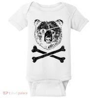 Jolly Roger Bear Baby Bodysuit thumb 0