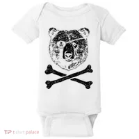 Jolly Roger Bear Baby Bodysuit thumb 0