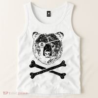 Jolly Roger Bear Tank Top thumb 2