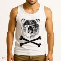 Jolly Roger Bear Tank Top thumb 3