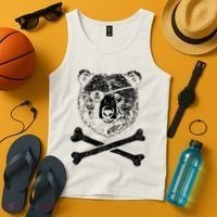 Jolly Roger Bear Tank Top thumb 4