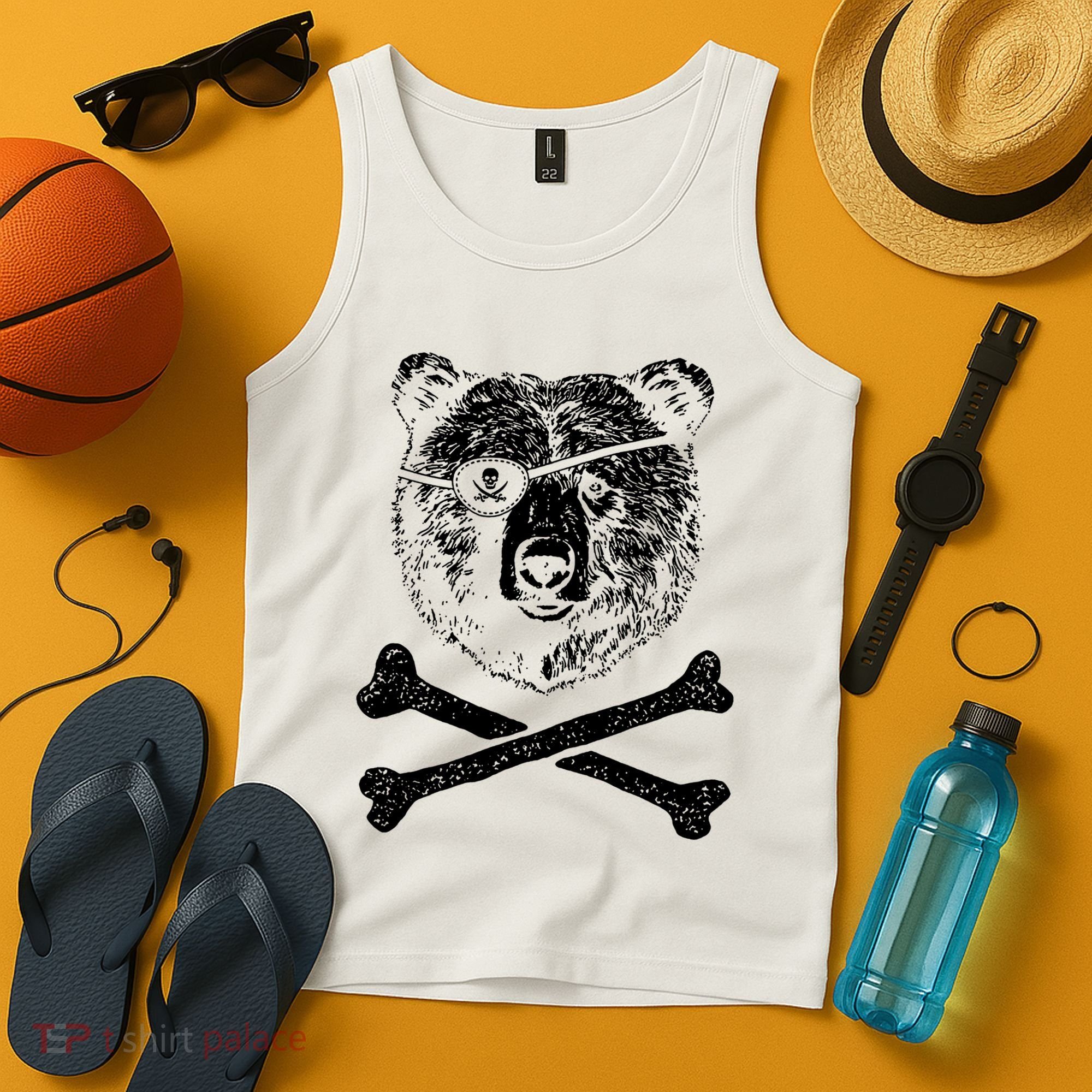 Jolly Roger Bear Tank Top