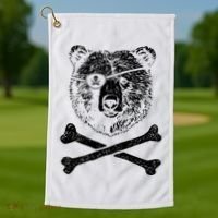 Jolly Roger Bear Golf Towel thumb 1