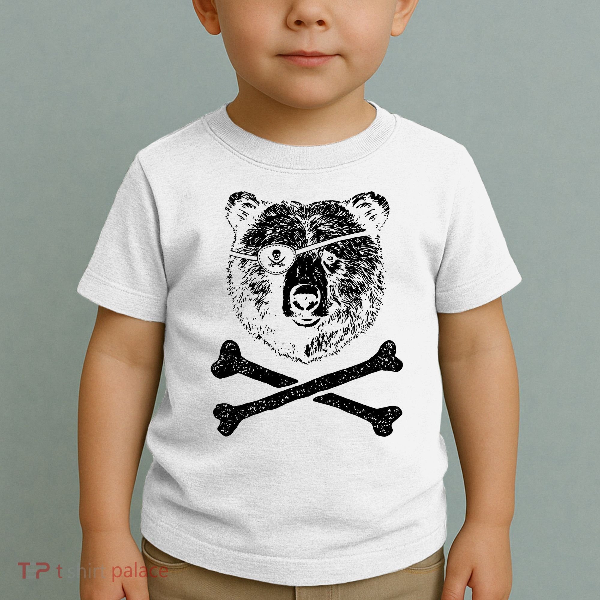 Jolly Roger Bear Toddler T-Shirt