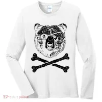 Jolly Roger Bear Women's Long Sleeve Shirt thumb 0