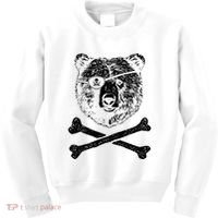 Jolly Roger Bear Kids Sweatshirt thumb 0