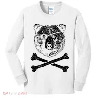 Jolly Roger Bear Kids Long Sleeve Shirt thumb 0