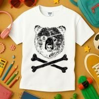 Jolly Roger Bear Kids T-Shirt thumb 3