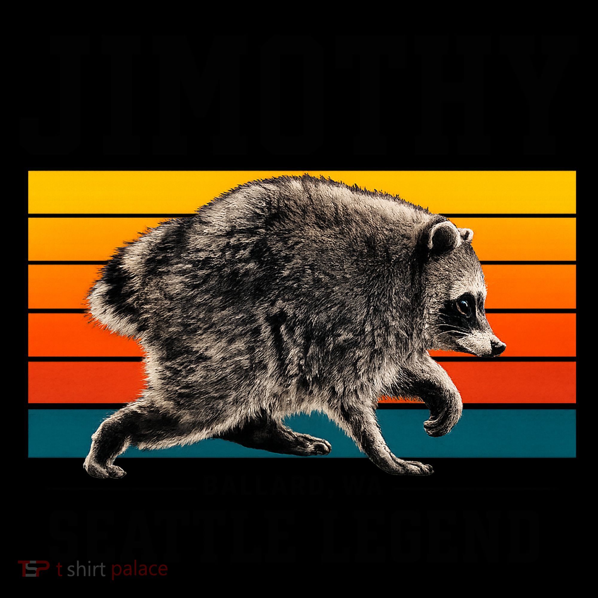 Jimothy Raccoon Ballard WA Seattle Legend Coffee Mug