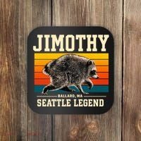 Jimothy Raccoon Ballard WA Seattle Legend Coaster thumb 0
