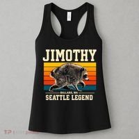 Jimothy Raccoon Ballard WA Seattle Legend Women's Tank Top thumb 3