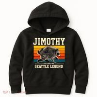 Jimothy Raccoon Ballard WA Seattle Legend Kids Hoodie thumb 0