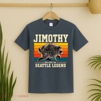 Jimothy Raccoon Ballard WA Seattle Legend T-Shirt thumb 2