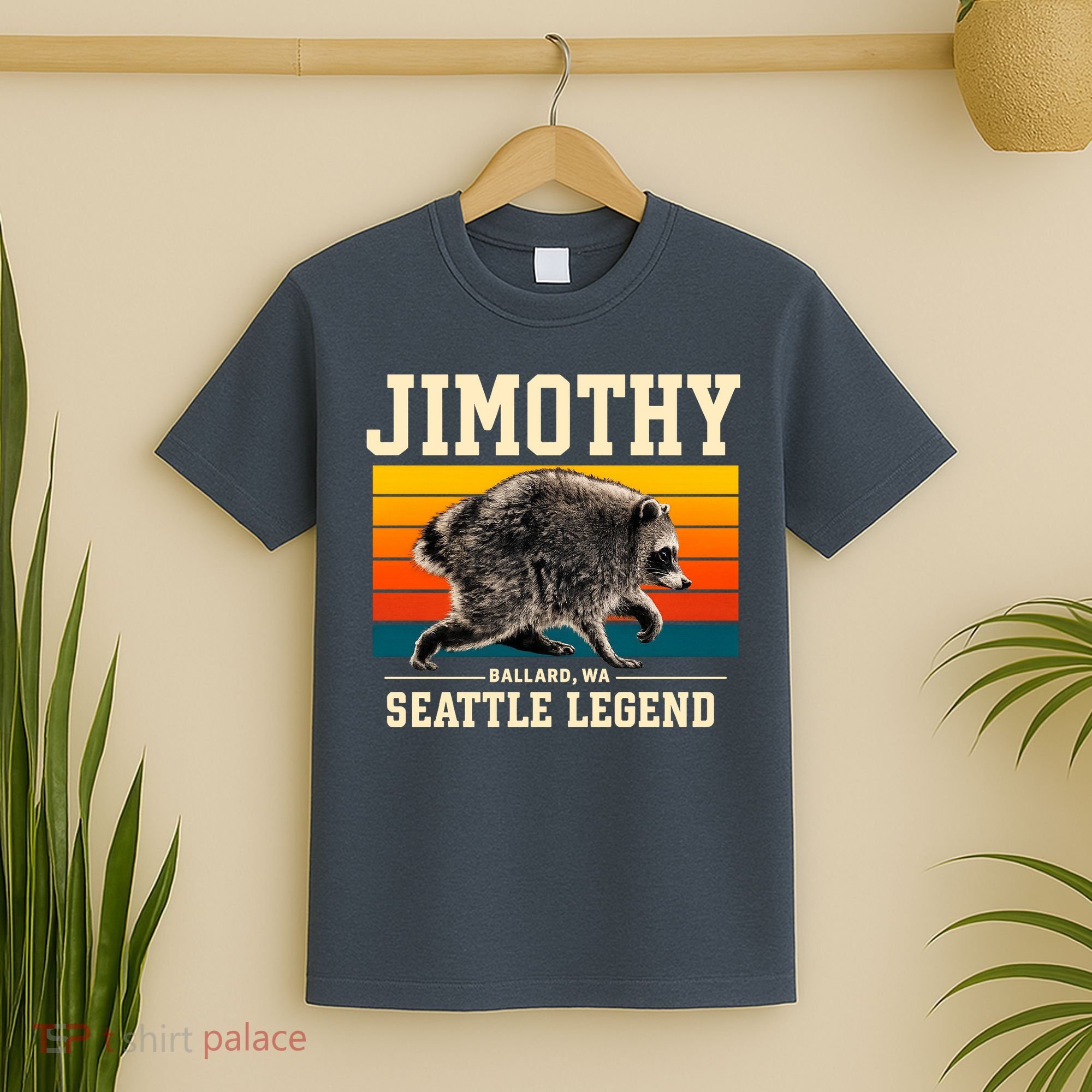 Jimothy Raccoon Ballard WA Seattle Legend T-Shirt