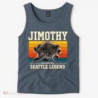 Jimothy Raccoon Ballard WA Seattle Legend Tank Top thumb 2