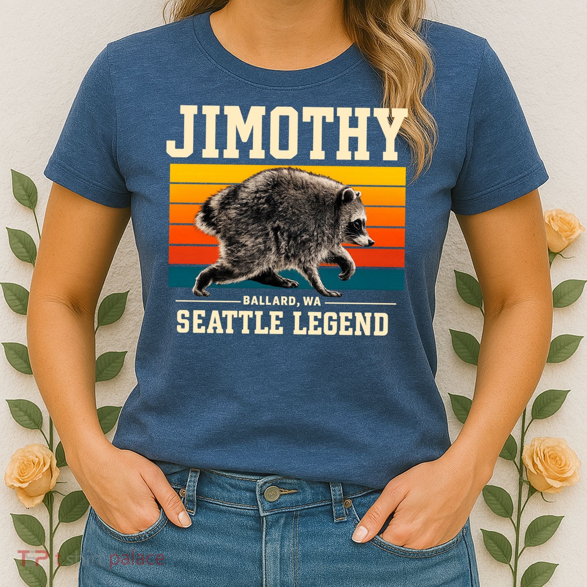 Jimothy Raccoon Ballard WA Seattle Legend Women's T-Shirt