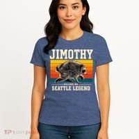 Jimothy Raccoon Ballard WA Seattle Legend Women's T-Shirt thumb 4