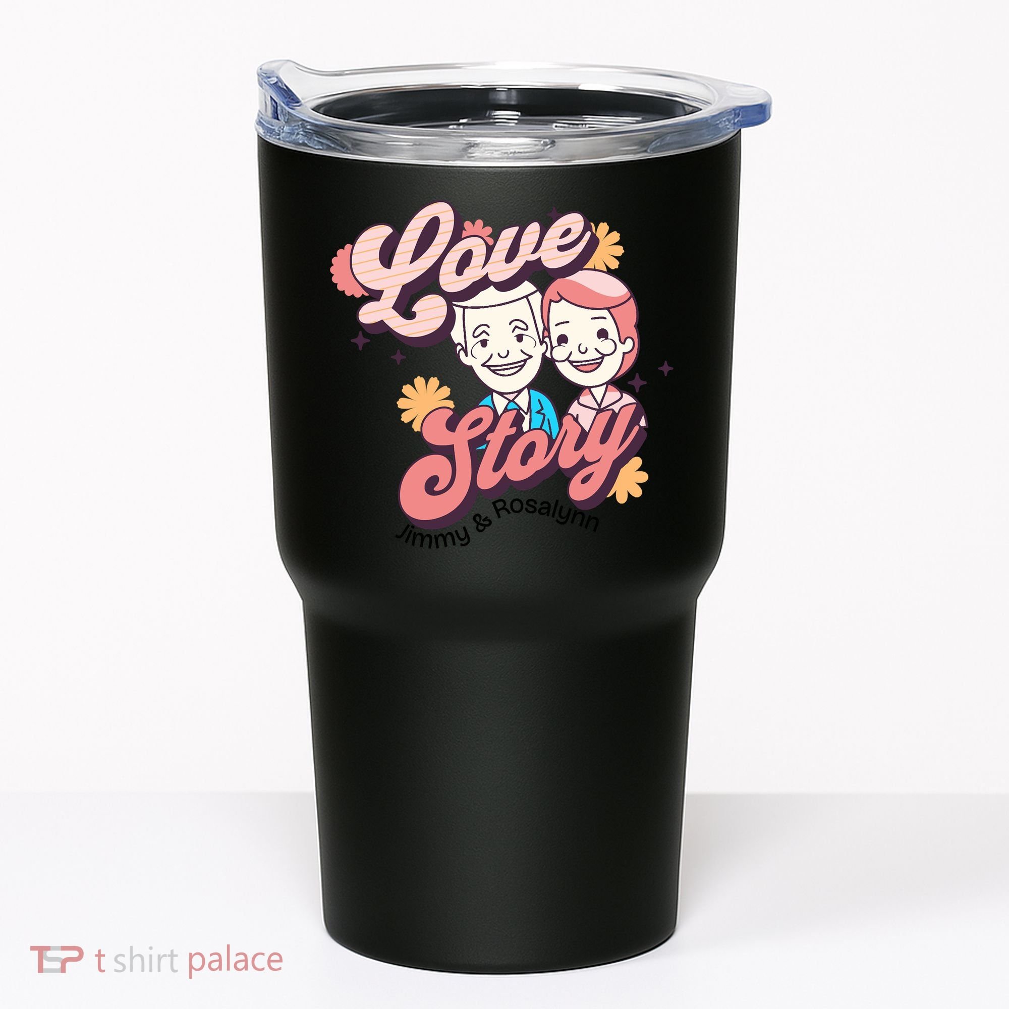 Jimmy & Rosalynn Carter Love Story Tumbler