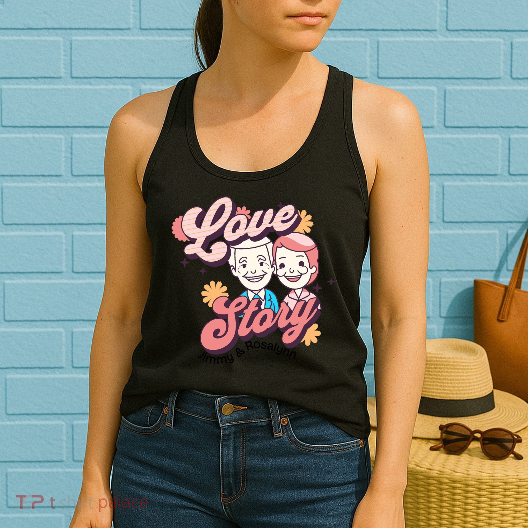 Jimmy & Rosalynn Carter Love Story Women's Tank Top